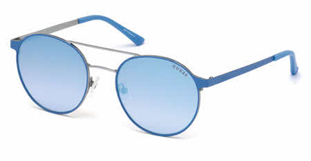 blue guess glasses